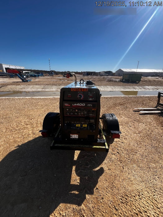 2025 Lincoln Electric LE400 Diesel, Kubota V1505, 22 HP, Trlr, Cable Rack, Light Kit, ES Decals, T3