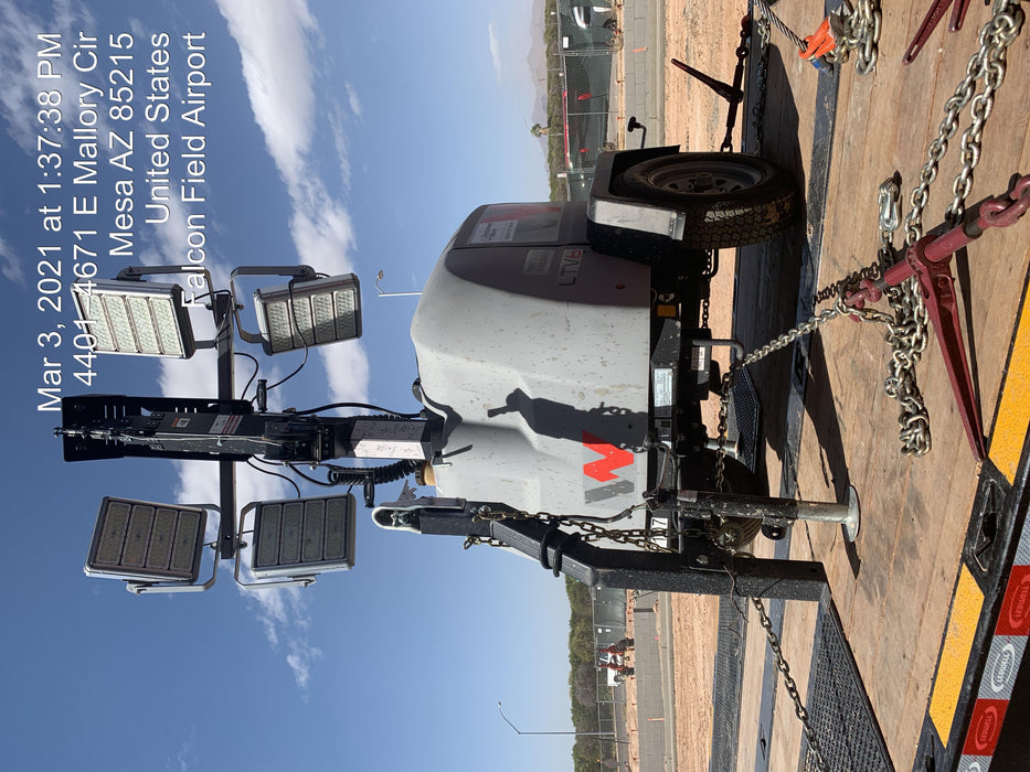 2019 Wacker Neuson LTV6K-LED Standard LED Towable Light Tower w/None