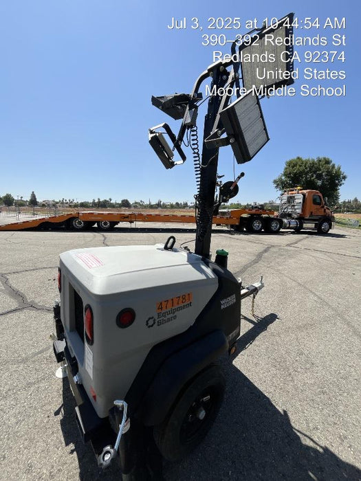 2024 Wacker Neuson LTT4 Diesel, Kohler KDW702, Deep Sea Controller, Auto Start, LED 320W, Bypass Outlet, T3