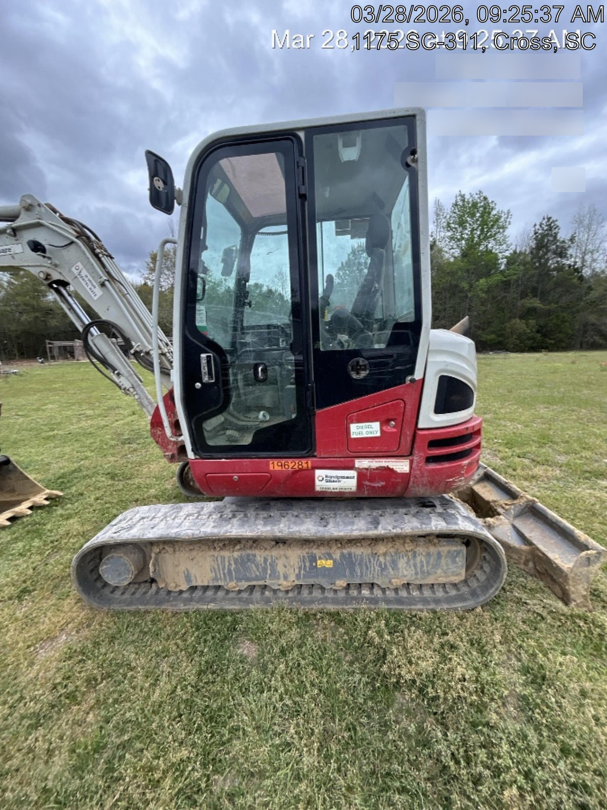 2021 TAKEUCHI TB250-2C