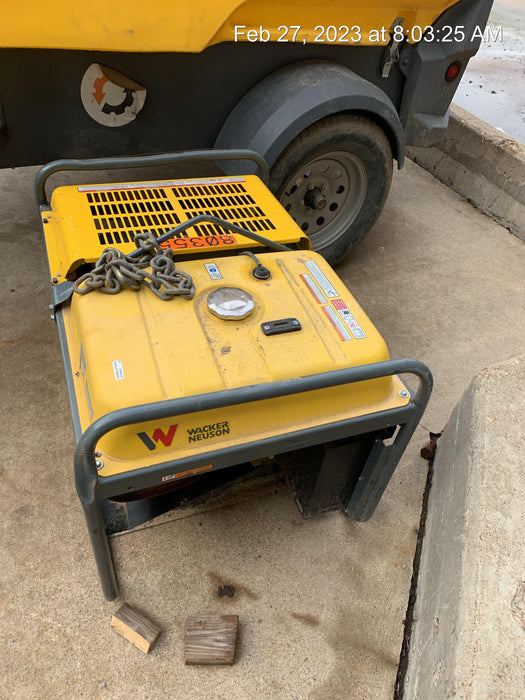 2020 Wacker Neuson GPS9700V Standard, Includes Wheel Kit P/N: 5100042221