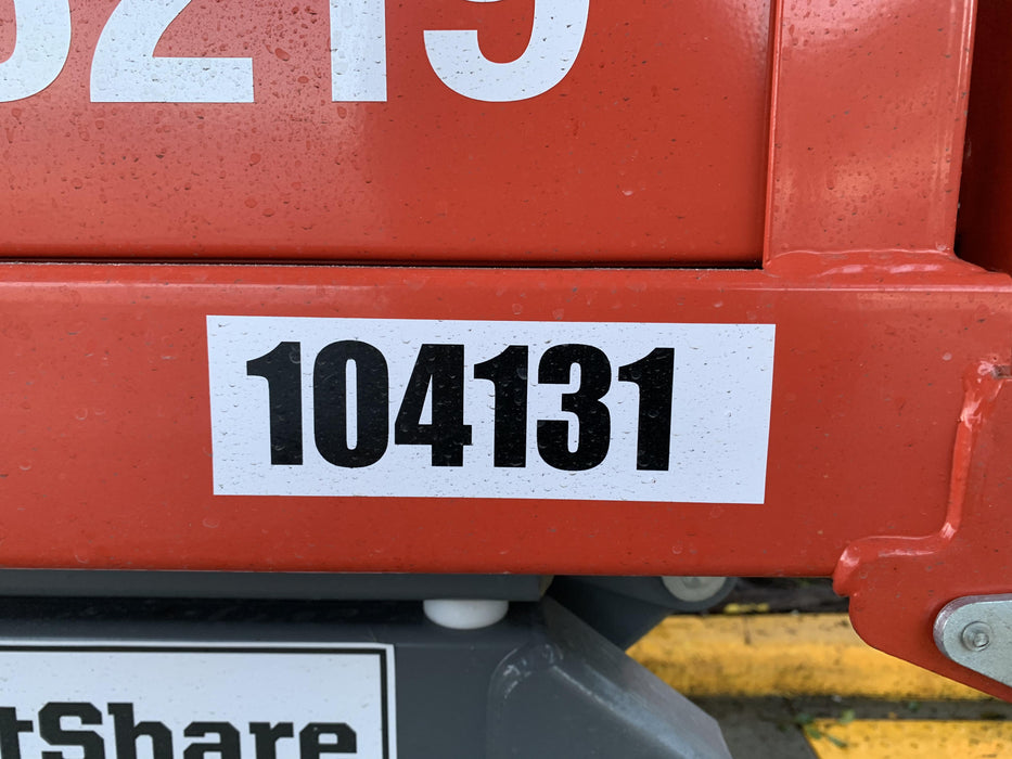 2020 Skyjack SJIII-3219 Solid NM Tires, Half height spring hinged entry gate, Dual Beacons, 800W Inverter