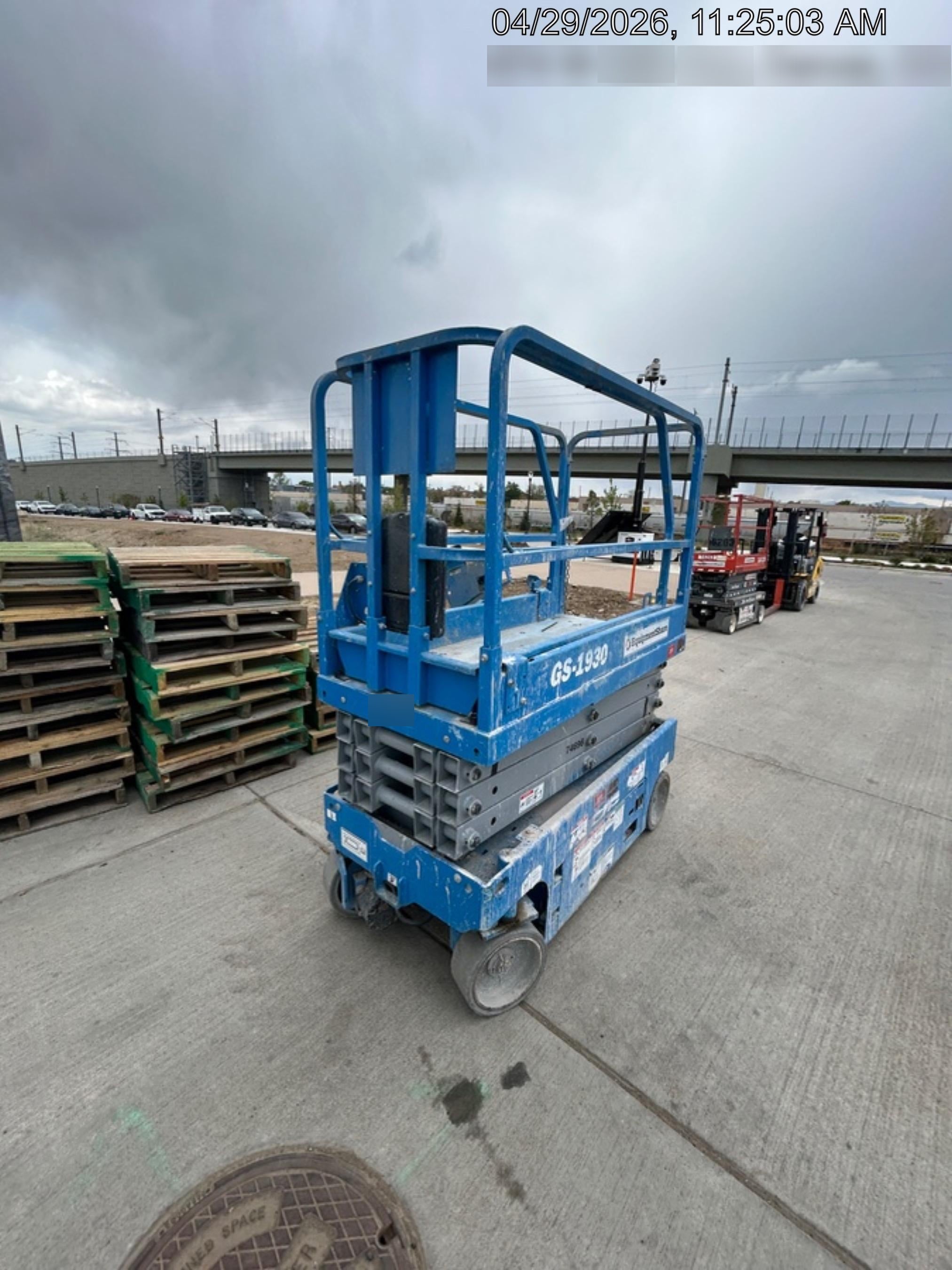 2020 Genie GS-1930 Fixed rails with chain entry gate - Pre A92.20