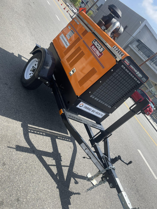 2021 Lincoln Electric Vantage 549X Ready Pak 3, ORANGE (includes trailer, cable rack, fender light kit)