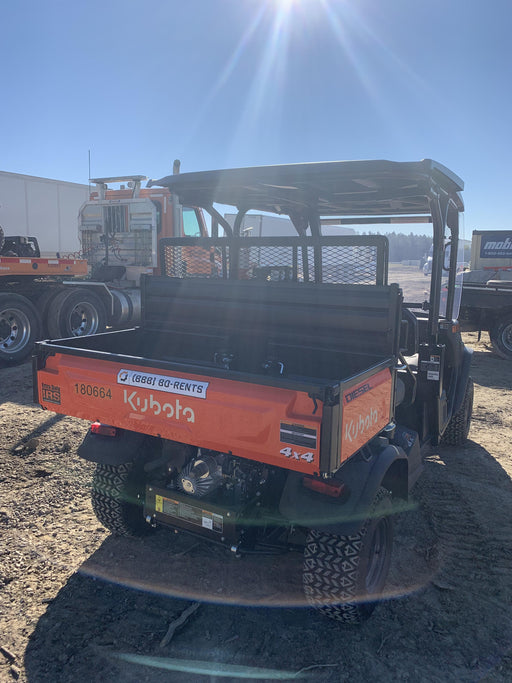 2021 Kubota RTV-X1140W-H Plastic Canopy, Windshield Acrylic Clear, LED Strobe Light, Wire Harness Kit, Back up Alarm