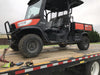 2019 Kubota RTV-X1140W-H 4wd Utility Cart, LED Strobe, Windshield Tempered Glass, Plastic Canopy, Wire Harness Kit, Backup Alarm