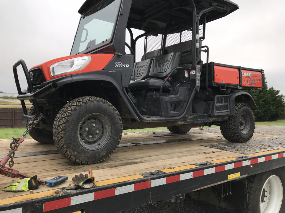2019 Kubota RTV-X1140W-H 4wd Utility Cart, LED Strobe, Windshield Tempered Glass, Plastic Canopy, Wire Harness Kit, Backup Alarm