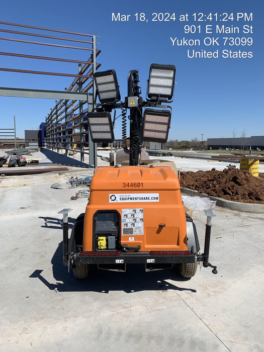 2023 Generac MLT2 Diesel, Flex Switch 120V Input, Powerzone Controller, (4) 320W LED Lights, 4kW Generator, 39.9 Gal Fuel Tank, 2" Ball, T3