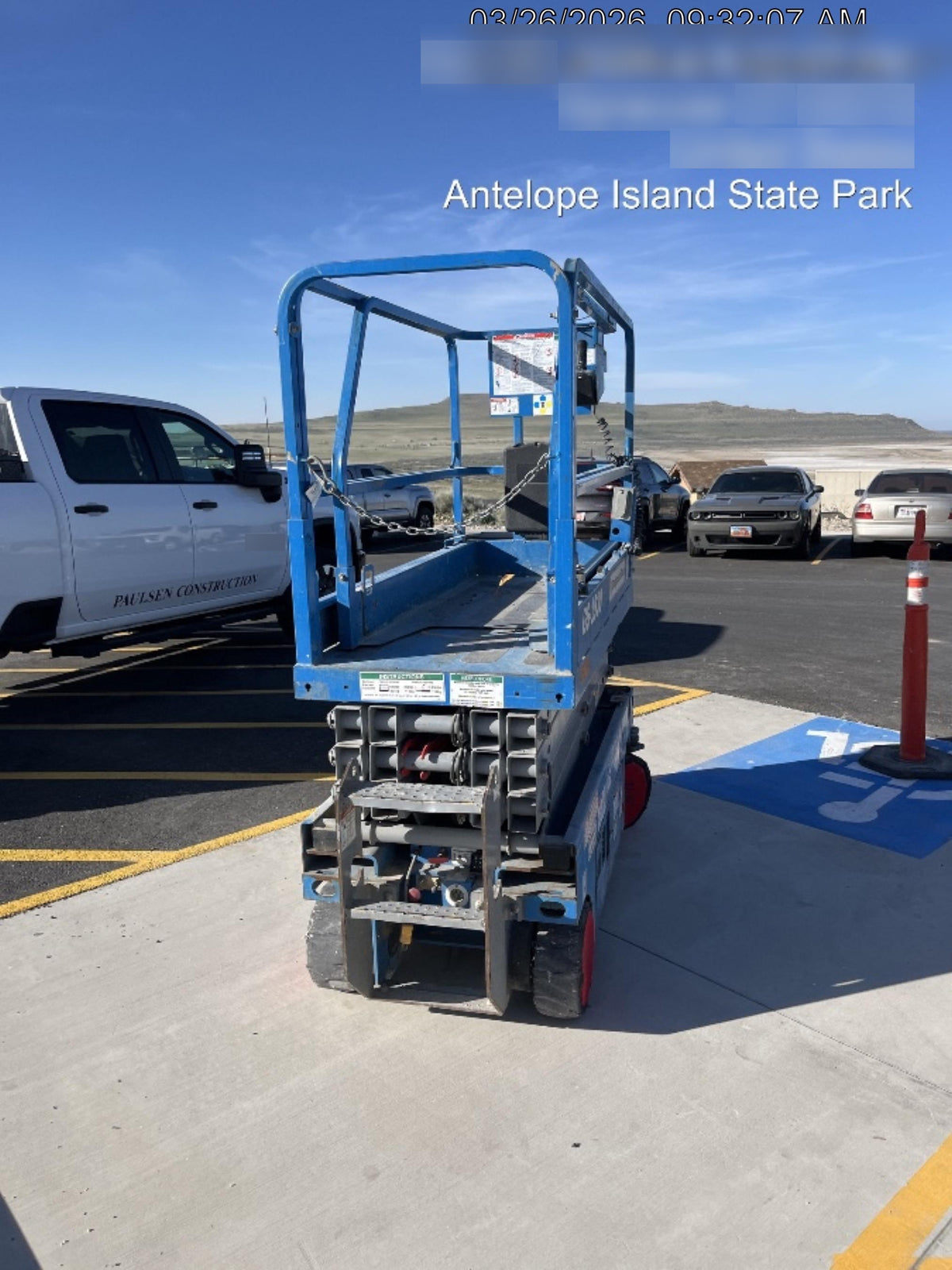 2019 Genie GS-1930 Fixed rails with chain Entry