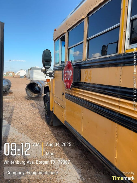 2012 BLUE BIRD 72 Passenger Bus