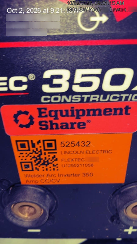 2025 LINCOLN ELECTRIC FLEXTEC 350X