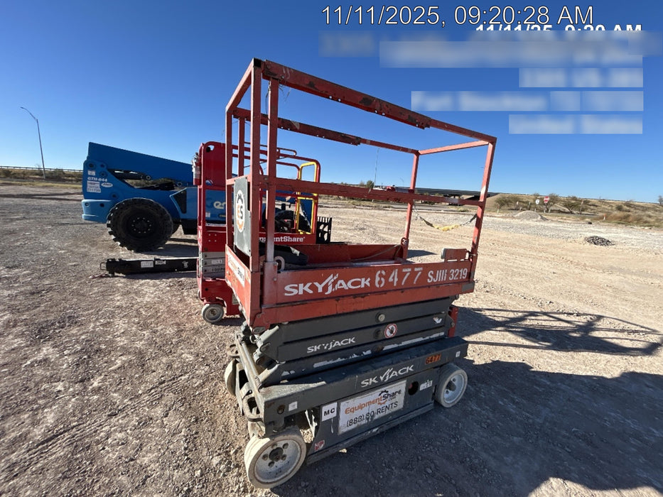 2017 Skyjack SJIII-3219 Skyjack SJ3219, Extended Warranty 5yr/5k hr