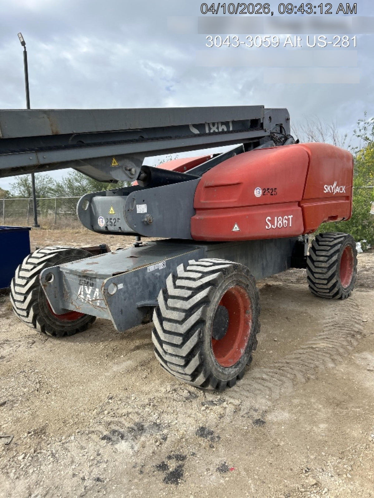 2016 SKYJACK SJ86T