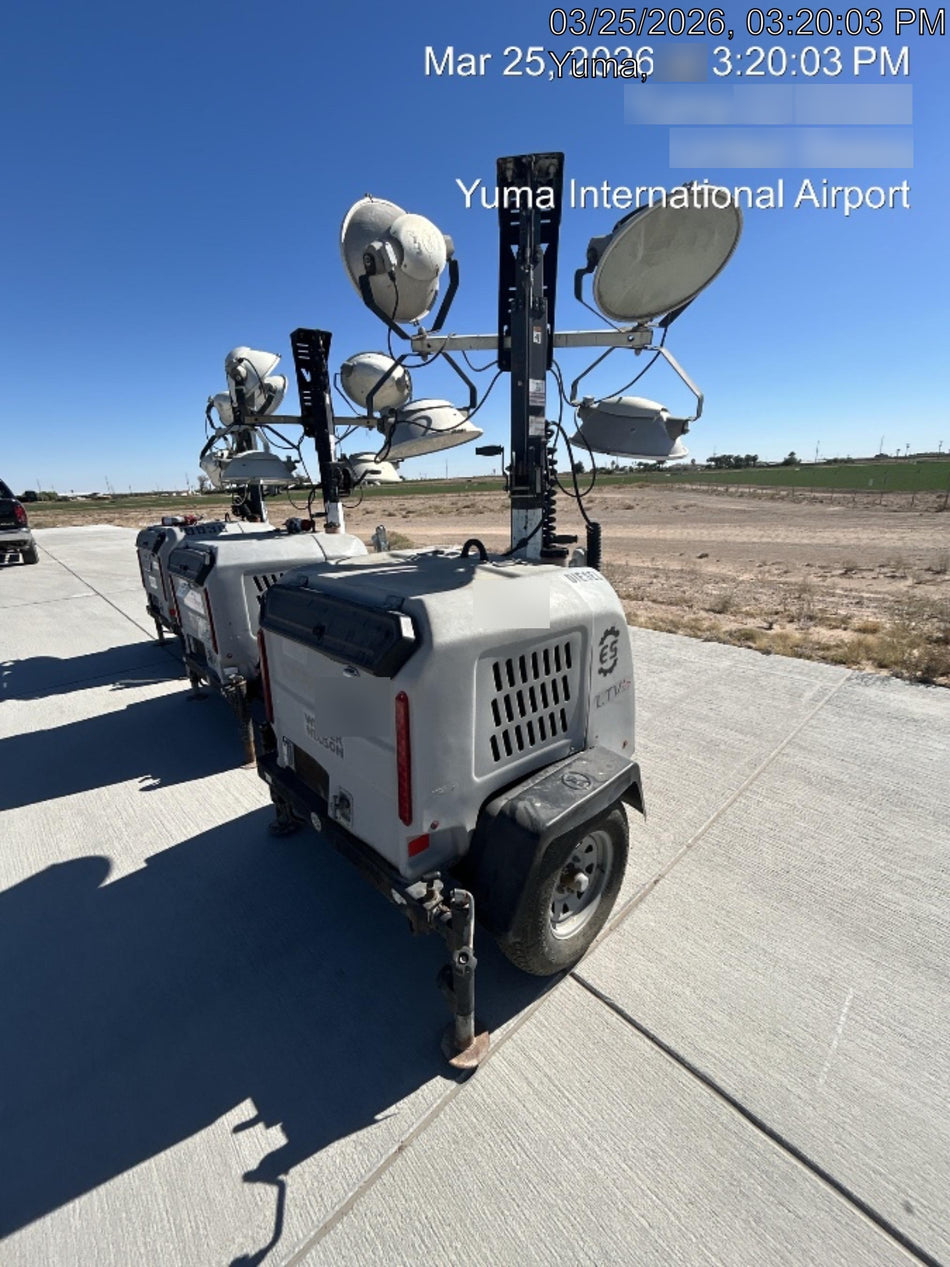 2018 Wacker Neuson LTV6L-MH Wacker Neuson LTV6L Mobile Light Tower w/Fuel Level Sensor Installed