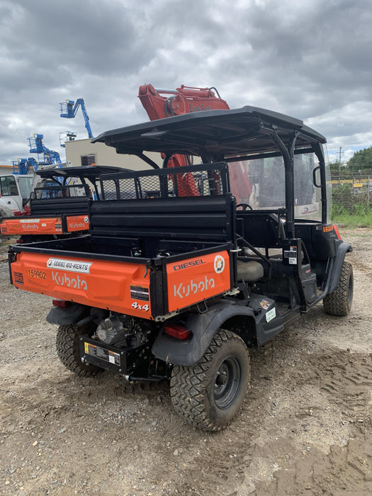 2021 Kubota RTV-X1140W-H Plastic Canopy, Windshield Acrylic Clear, LED Strobe Light, Wire Harness Kit, Back up Alarm