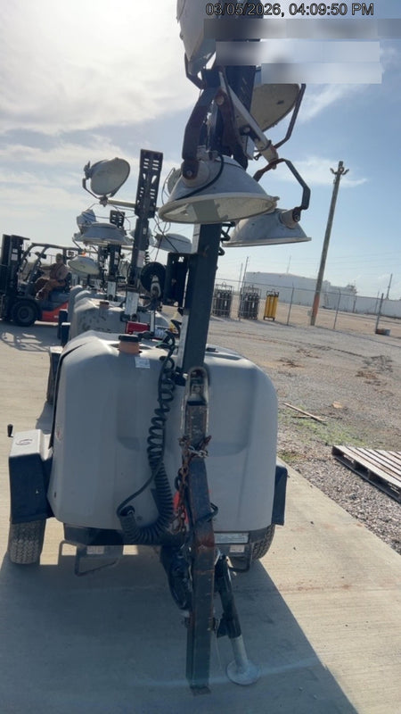 2019 Wacker Neuson LTV6L-MH Wacker Neuson LTV6L Mobile Light Tower w/Fuel Level Sensor Installed