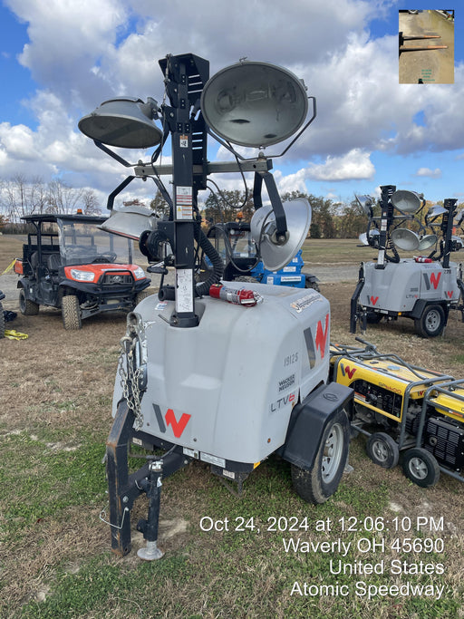 2018 Wacker Neuson LTV6L-MH Wacker Neuson LTV6L Mobile Light Tower w/Fuel Level Sensor Installed