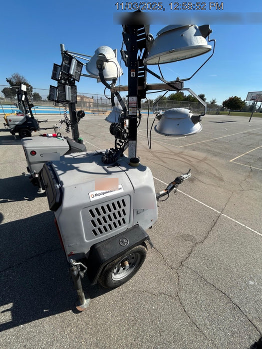 2019 Wacker Neuson LTV6L-MH Wacker Neuson LTV6L Mobile Light Tower w/Fuel Level Sensor Installed