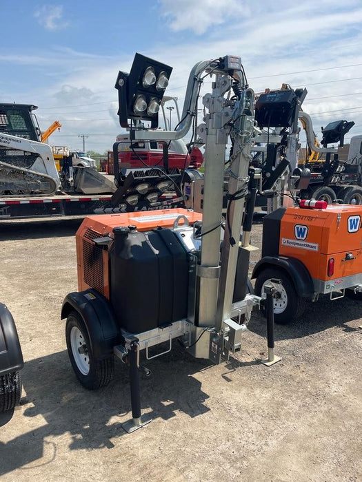 2024 Wanco WLTT-4MM4K Diesel, Deep Sea Controller, Shore Power Plug, Auto Start, (4) 350W LED Floodlights, 4kW Generator, 60 Gal Fuel Tank, 2" Ball, T3