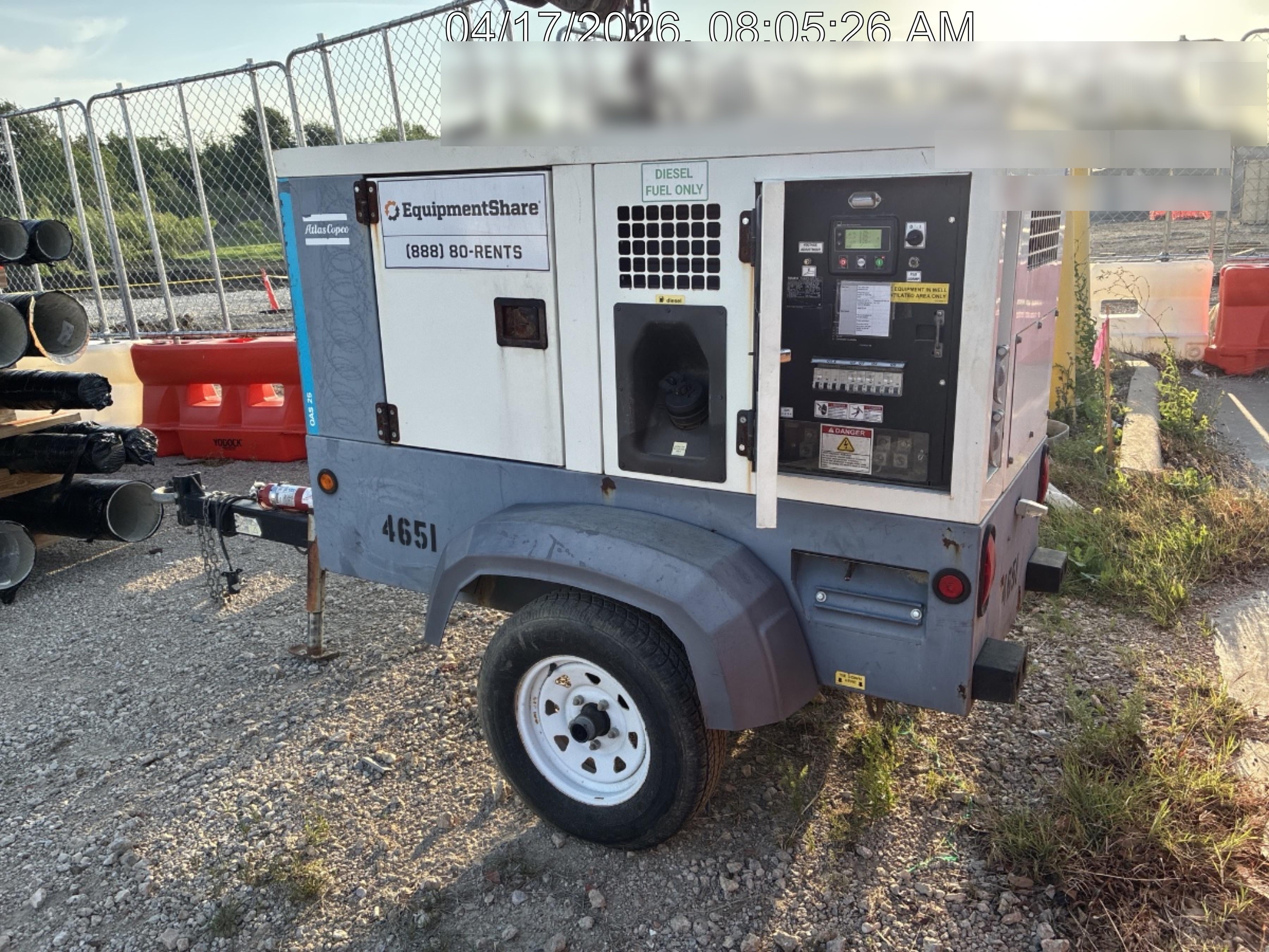 2017 ATLAS COPCO QAS25