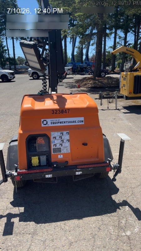 2023 Generac MLT2 Diesel, Flex Switch 120V Input, Powerzone Controller, (4) 320W LED Lights, 4kW Generator, 39.9 Gal Fuel Tank, 2" Ball, T3