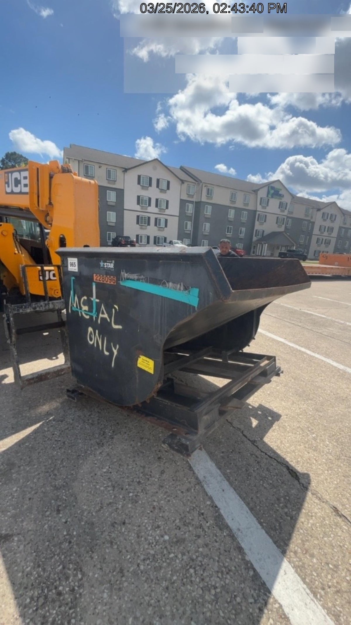 2022 STAR INDUSTRIES M-1820 - Self-Dump Hopper