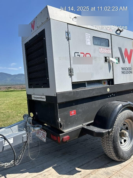 2019 WACKER NEUSON G70