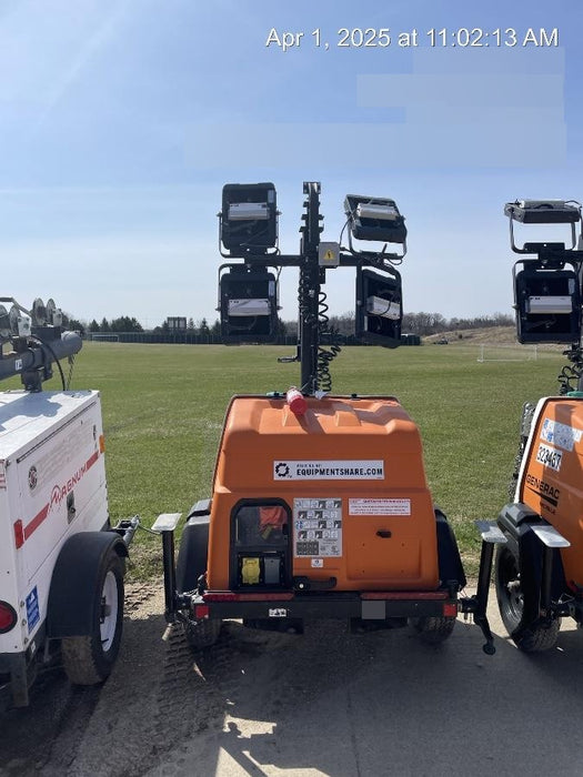 2023 Generac MLT2 Diesel, Flex Switch 120V Input, Powerzone Controller, (4) 320W LED Lights, 4kW Generator, 39.9 Gal Fuel Tank, 2" Ball, T3