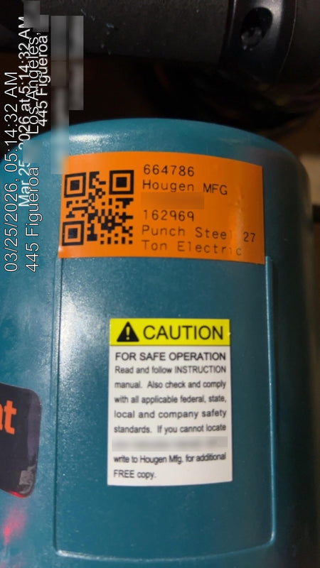 2026 HOUGEN MFG 75006PR