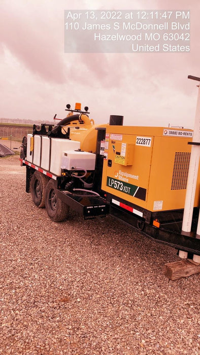 2022 Vac-Tron LP573XDT T4 Koehler Diesel Engine, 500 Gallon Debris Tank, x2 100 Gallon Water Tanks