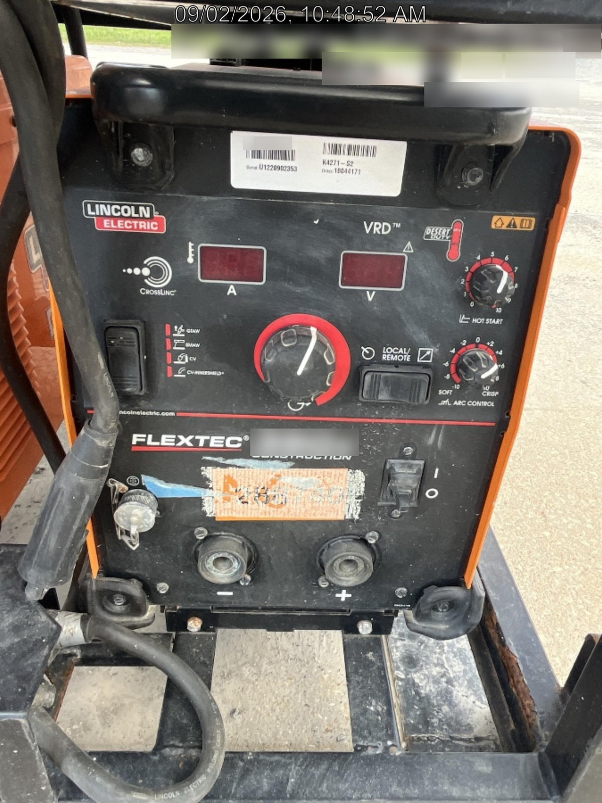 2022 LINCOLN ELECTRIC FLEXTEC 350X