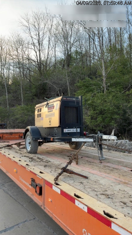 2019 Lincoln Electric Vantage 322 Ready-Pak 3, Two Wheel Trailer, Fender and Light Kit, Cable Rack