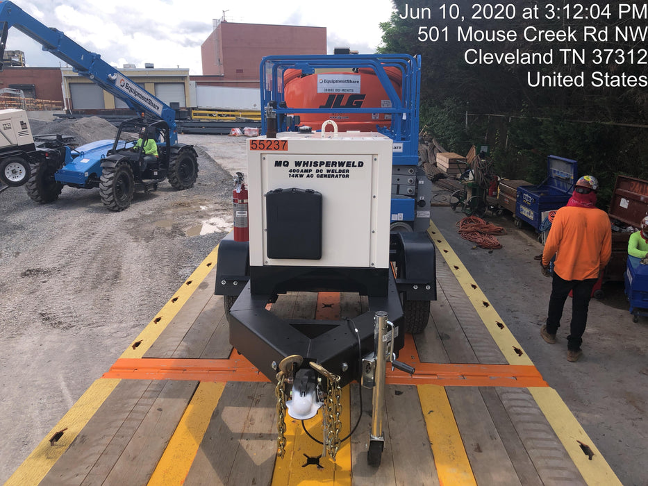 2019 Multiquip DLW400ESA4 Dual Pack, Trailer Mounted