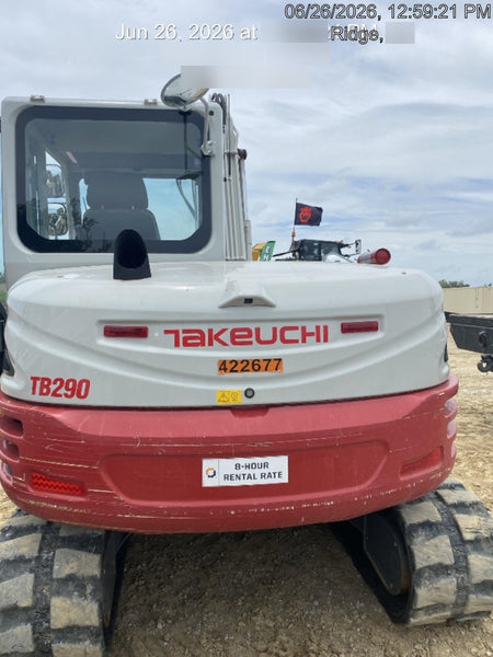 2024 TAKEUCHI TB290-CR