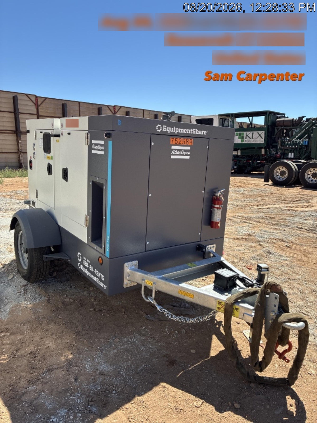 2026 ATLAS COPCO PAC F66 KD-S