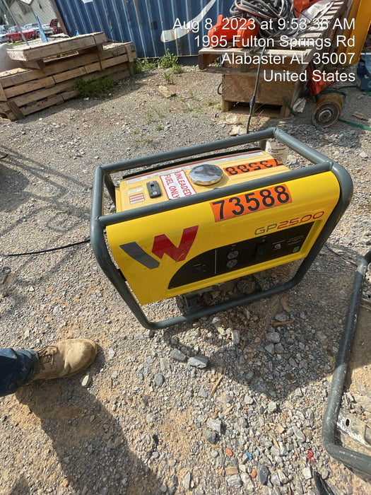 2020 WACKER NEUSON GP2500A