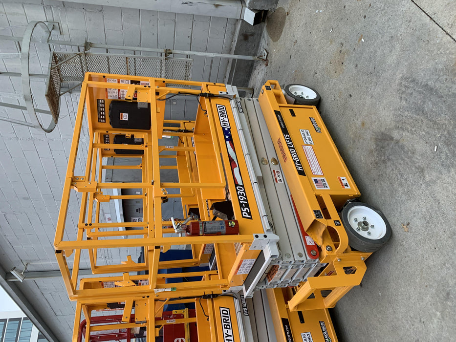 2020 Hy-Brid PS-1930 Pro Series - 19' Scissor Lift, LCS