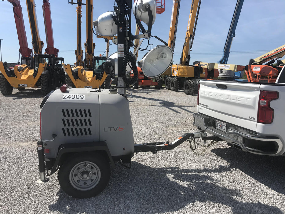 2019 Wacker Neuson LTV6L-MH Wacker Neuson LTV6L Mobile Light Tower w/Fuel Level Sensor Installed