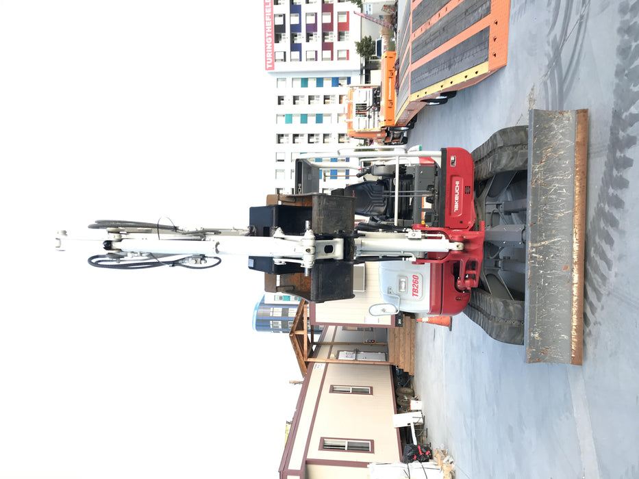 2019 Takeuchi TB260 Canopy, Standard Blade, Auxiliary hydraulics Manual QC, Hydraulic thumb, 12" ,18", 24" Bucket