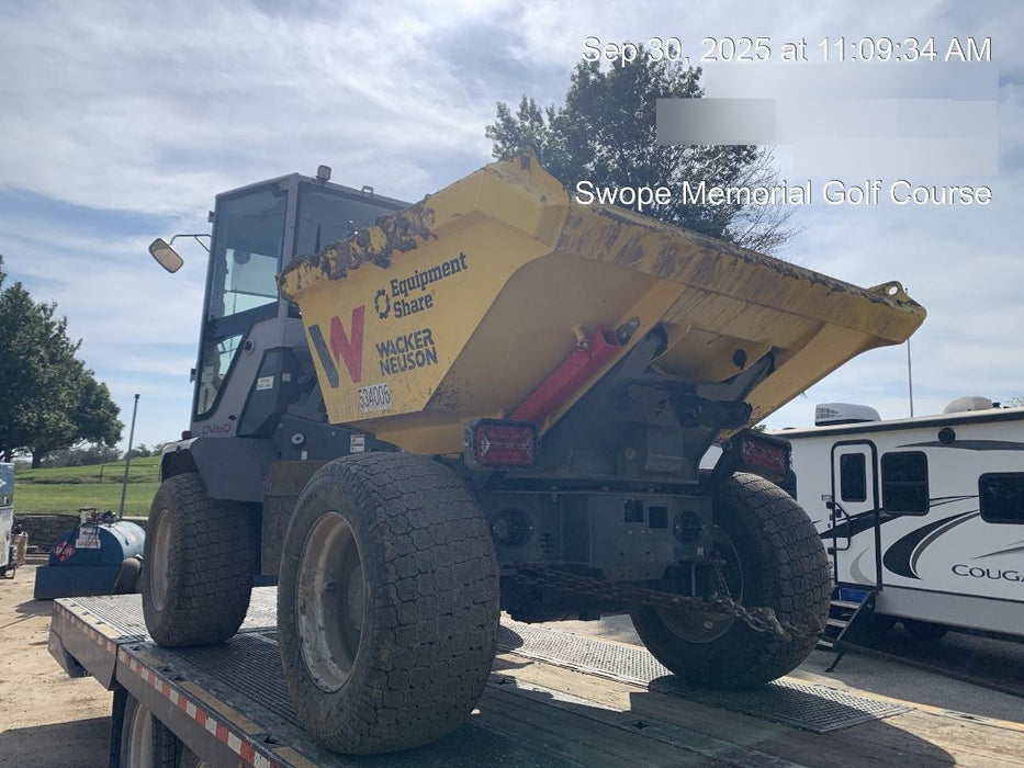 2025 WACKER NEUSON DV605 Cab Turf Tires
