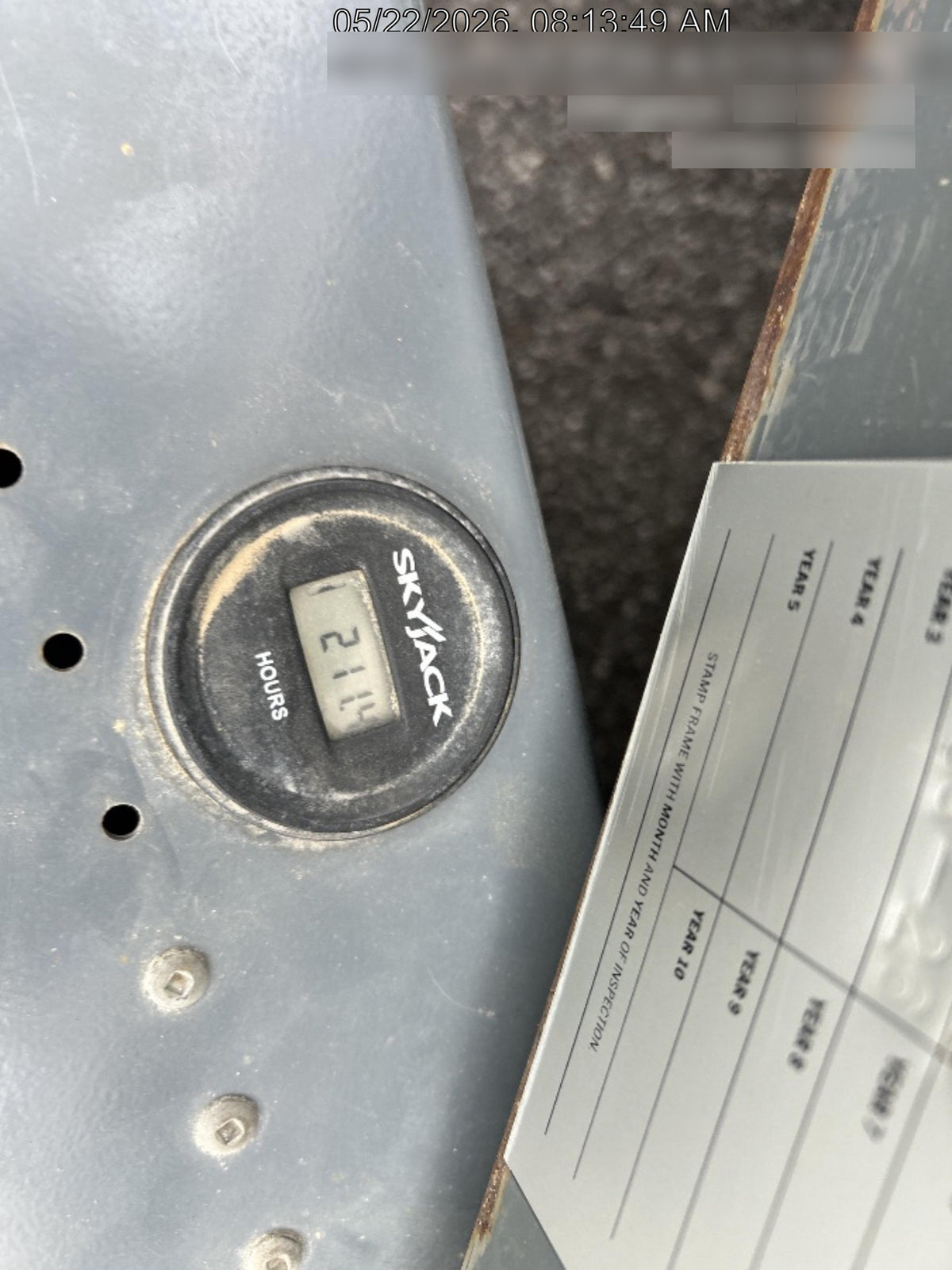 2019 Skyjack SJIII-3219 Standard Options