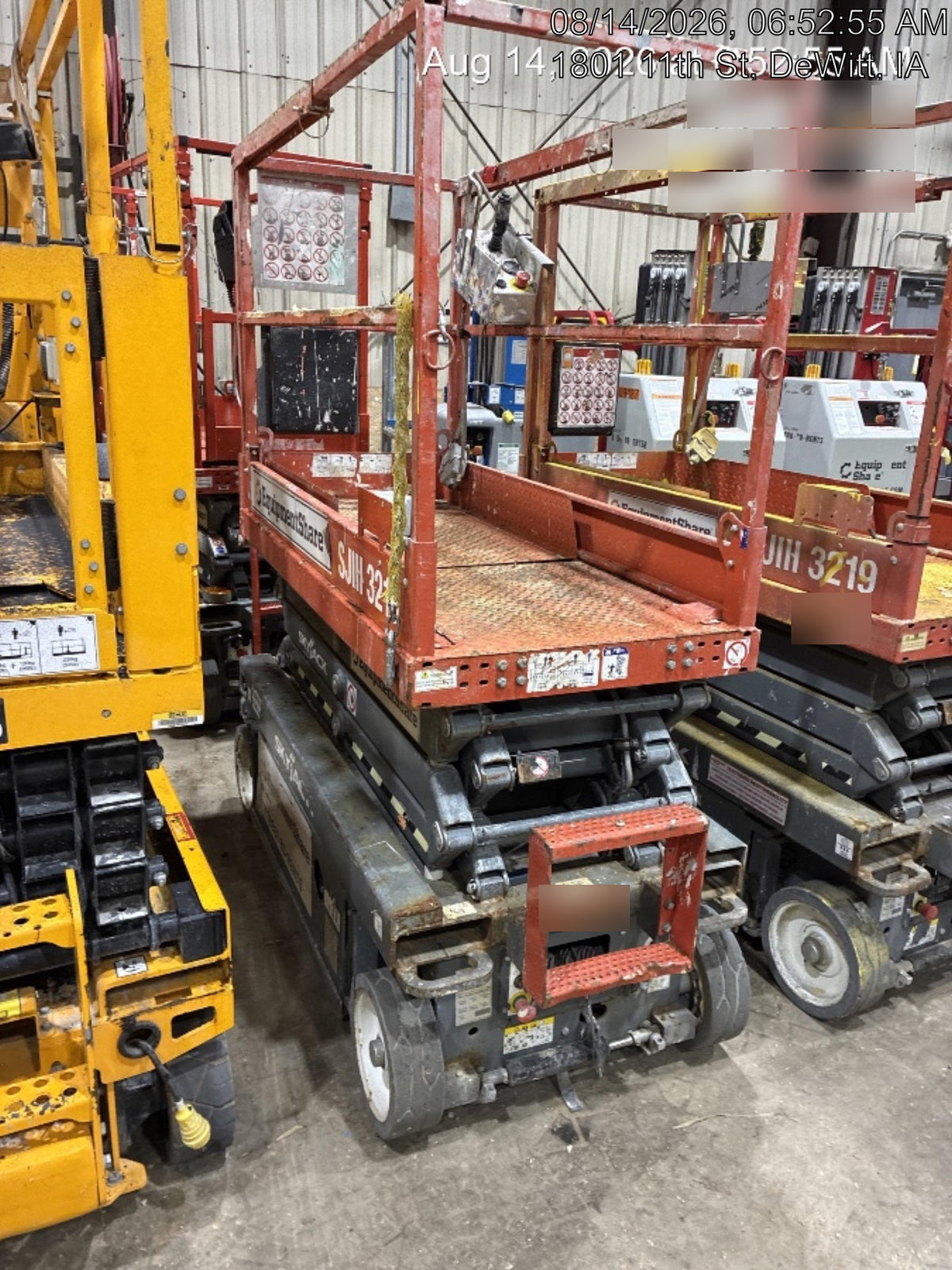 2019 Skyjack SJIII-3219 Standard Options, Trojan Batteries
