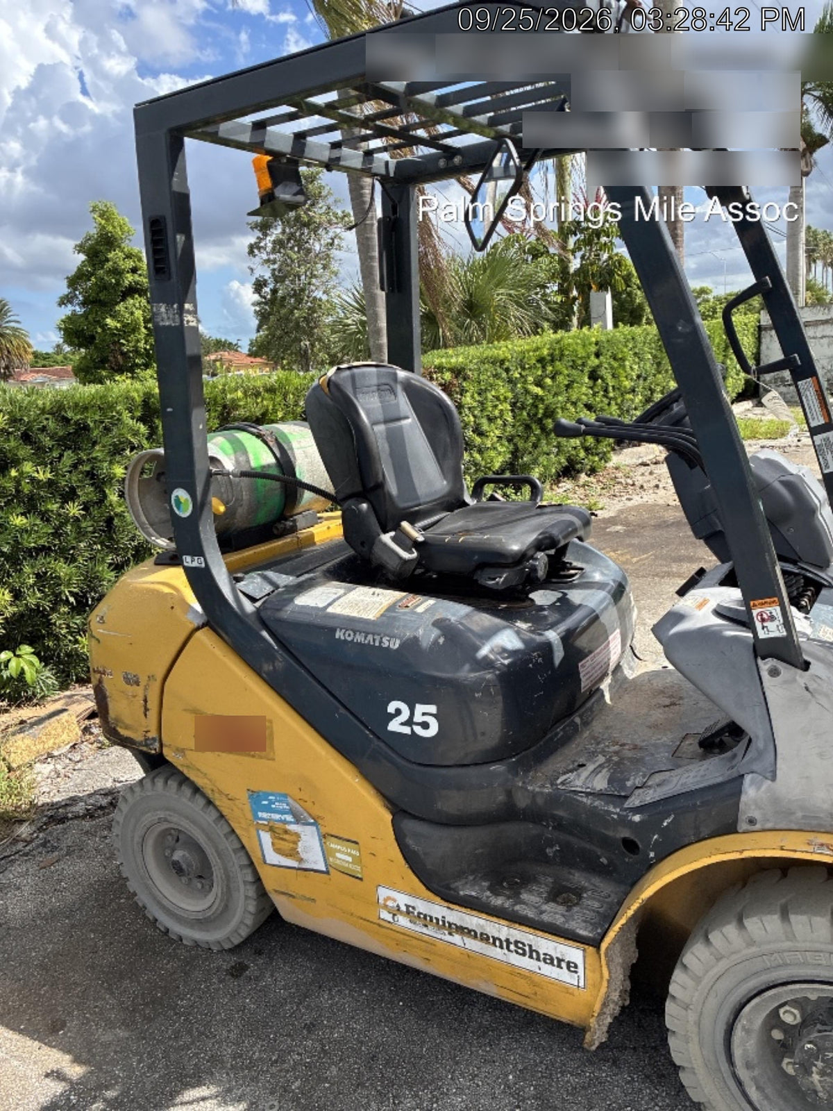 2019 KOMATSU FG25T-16