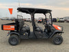 2022 Kubota RTV-X1140W-H Plastic Canopy, Windshield Acrylic Clear, LED Strobe Light, Wire Harness Kit, Back up Alarm