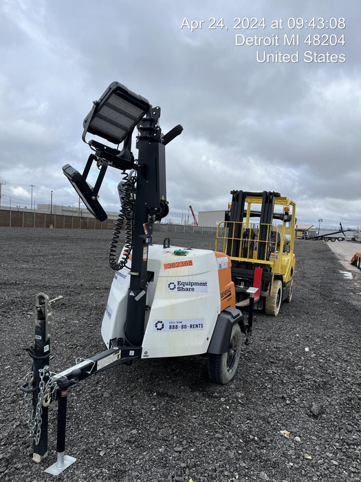 2023 Generac MLT2 Diesel, Flex Switch 120V Input, Powerzone Controller, 
(4) 320W LED Lights, 4kW Generator, 39.9 Gal Fuel Tank, 2" Ball, T3