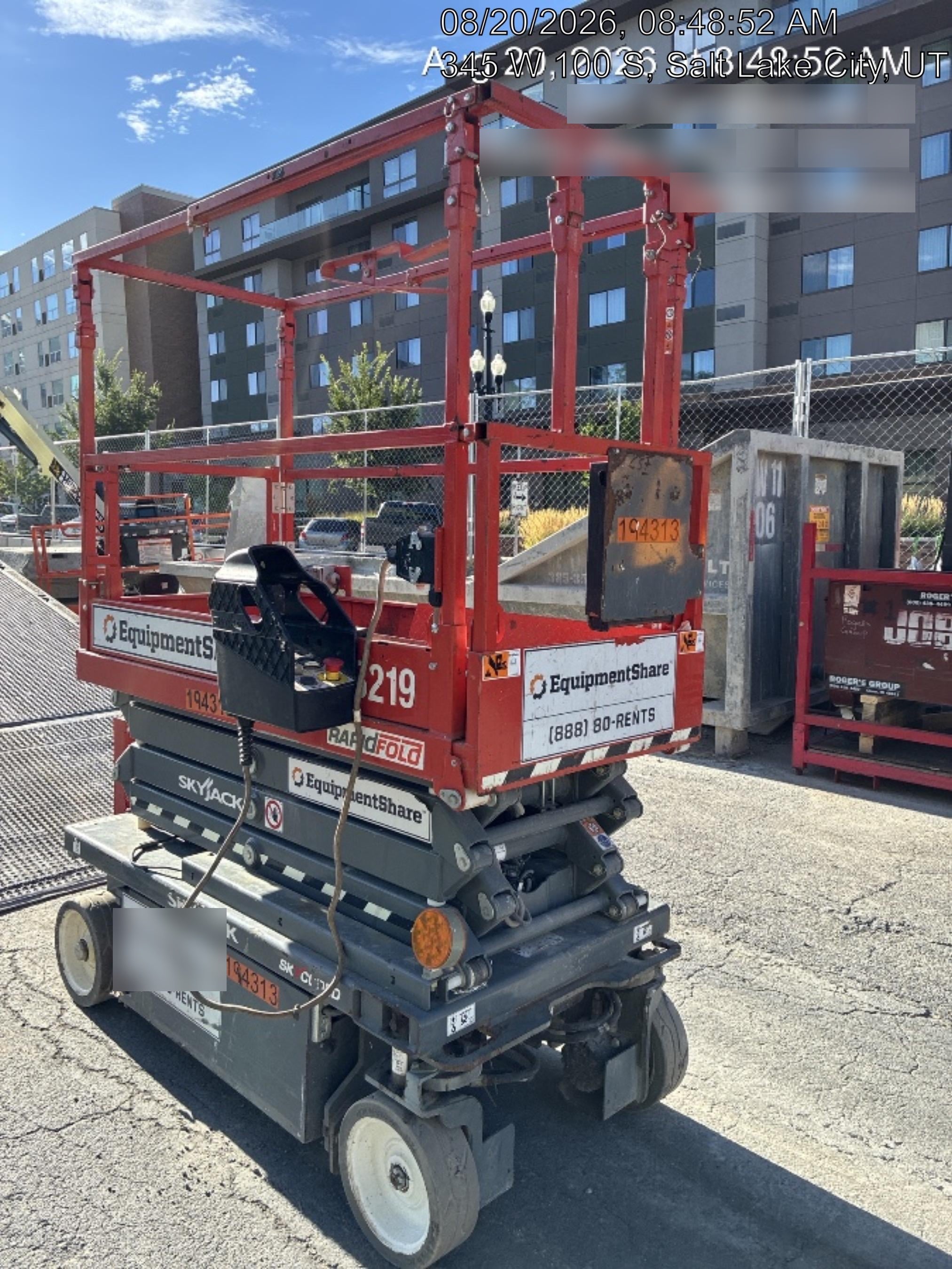 2021 SKYJACK SJ3219