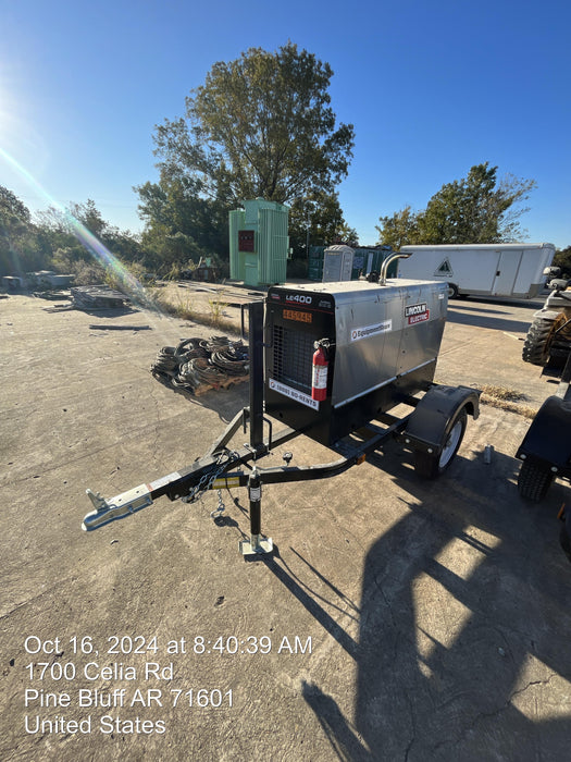 2024 Lincoln Electric LE400 Kubota V1505, Trlr, Cable Rack, Light Kit, ES Decals, T3