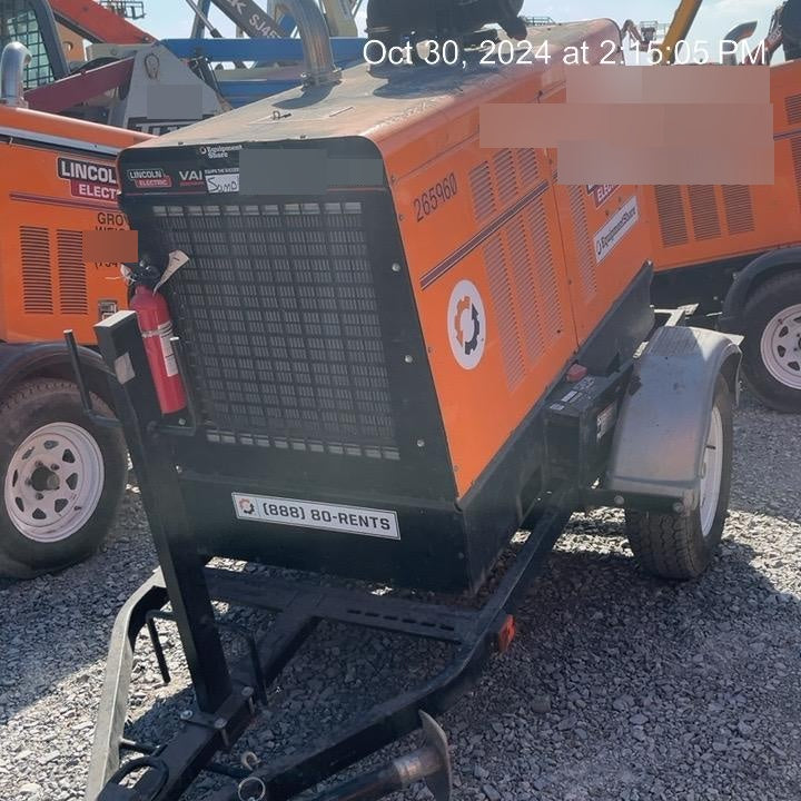 2022 Lincoln Electric Vantage 549X Crosslink Technology, Trailer Mounted, ES Decals, T3