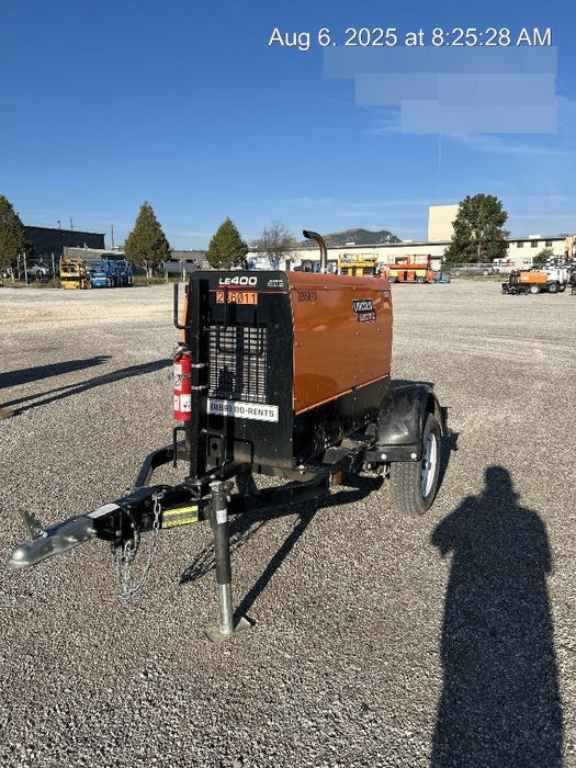 2022 Lincoln Electric LE400 Kubota V1505, Trlr, Cable Rack, Light Kit, ES Decals, T3