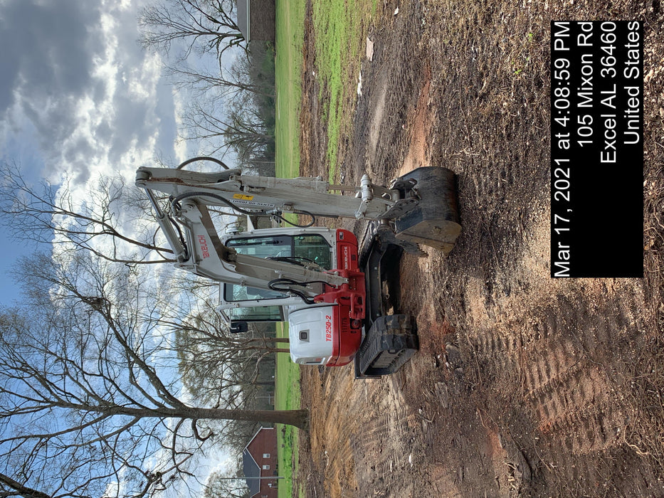 2020 Takeuchi TB250-2C Cab/Heat/Air, Rubber Tracks, Manual TAG QC